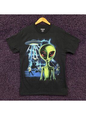 Blink-182 Alien Double Sided Rock T-Shirt Size Medium
